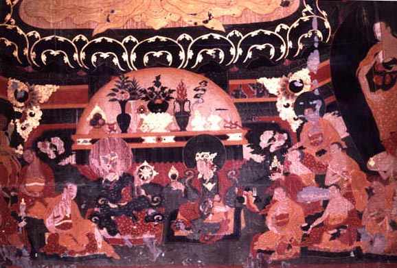 click for The Murals Of Baiya Manastery