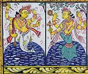 Dasavatara scenes