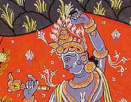 Krishna govardhana dharana