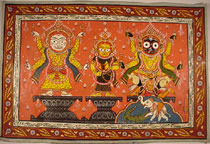 Pata chitra. Jagannath triad.