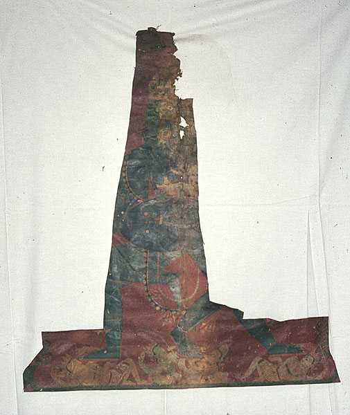 Fragment of then unidentified painting as offered for sale in 1967