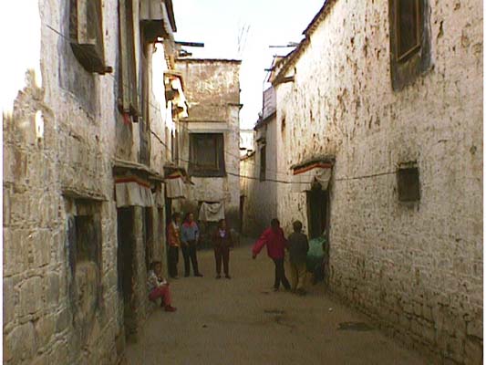 alleyway in Conservation area