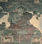 Damaged murals