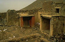 Yemar before roof repairs; note snow