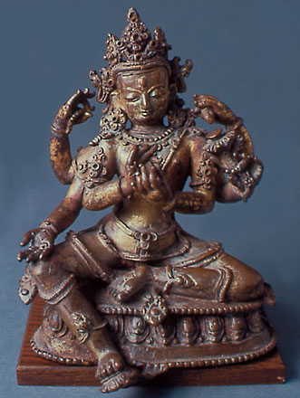 Seated Bodhisatva, possibly Avalokiteswara