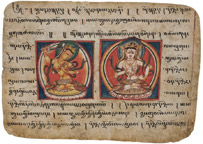 Manjushri and Vajrasattva