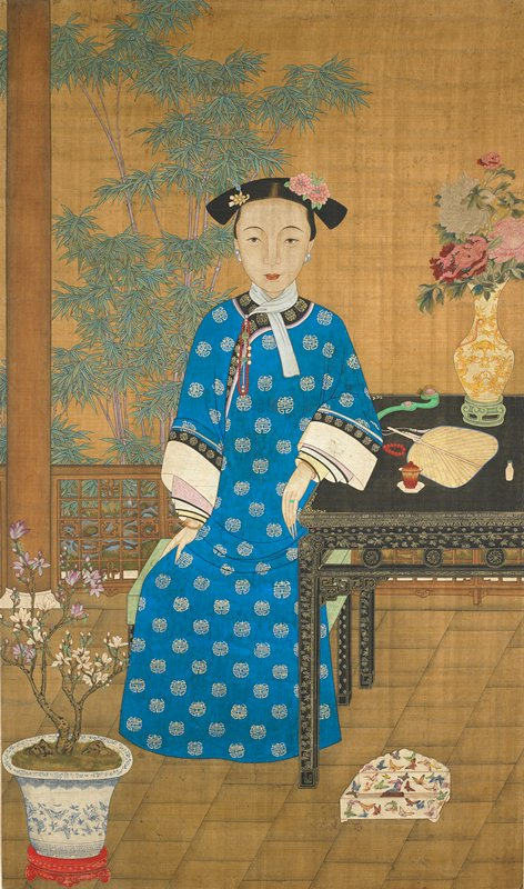 Birthday Portrait Of A Young Manchu Lady