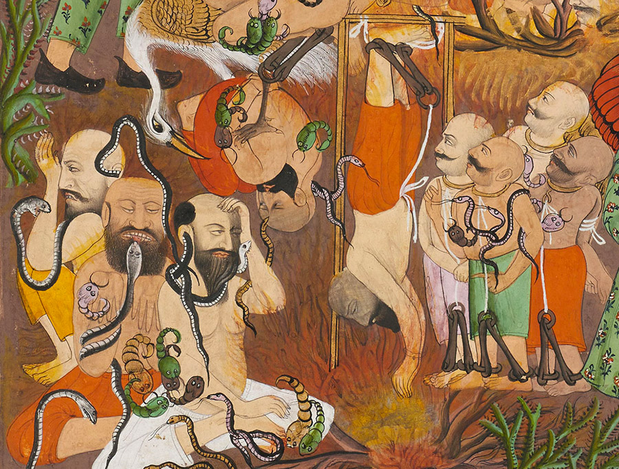 Detail, The Fathers of the People of Error Are Punished in Hell