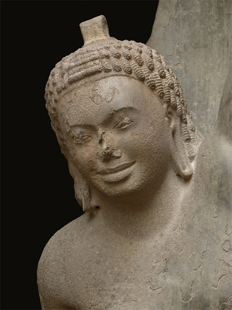 Krishna Lifting Mount Govardhan (detail)