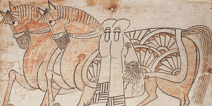 Unidentified Maker, Votive Plaque (Ema) – Horse