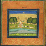 A Lonely Woman among Deer (Todi Ragini)