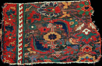 Kurdish carpet fragment