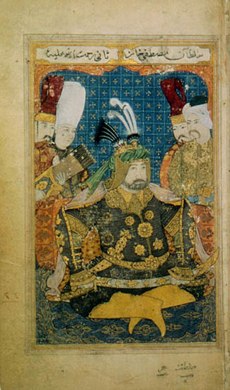 PORTRAIT OF SULTAN MUSTAFA II 