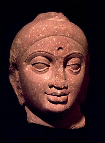 Kushan Buddha Head