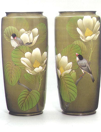 Enamel Vases