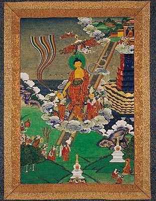 Descent of the Buddha