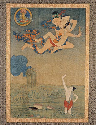 Flying Mahasiddha