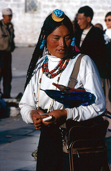 Tibetan woman
