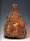 Ritual Object: Vajra Crown (metal)