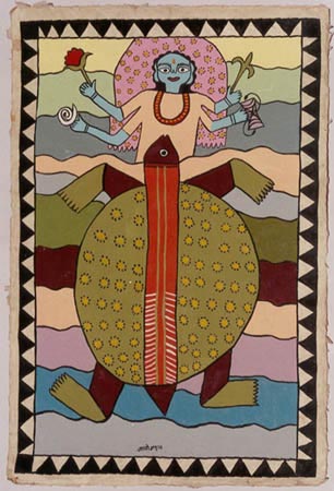  Vishnu in Turtle form