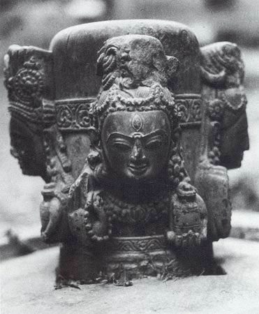  3rd face of four-faces Shivalingam