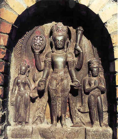  Vishnu, Lakshmi, Garuda