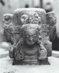Ist face of four-faces Shivalingam