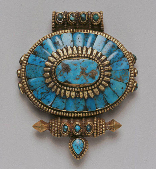 <i>Ga�u</i>i hair ornament  <i>(takor)</i>
