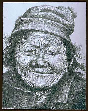 Tibetan Shepherdess