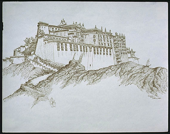 The Potala Palace, Lhasa, Tibet