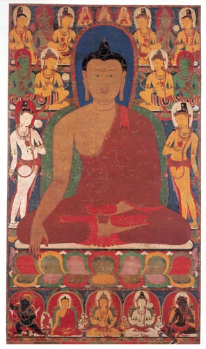  Buddha with Attendants