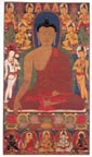 Buddha with Attendants