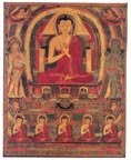 Buddha with Five Tathagatas