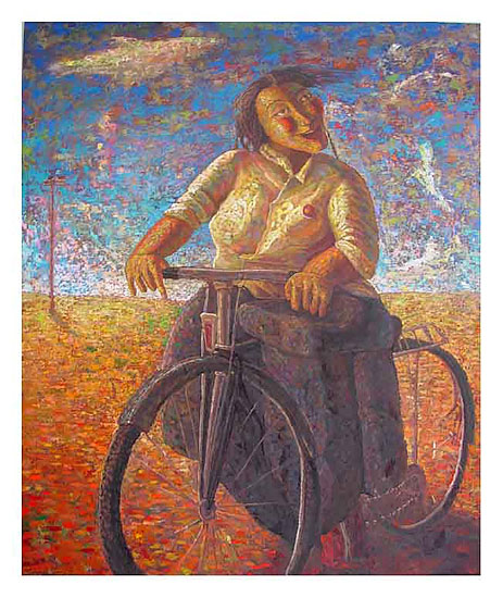 Tsering Nyandak: Bicycle