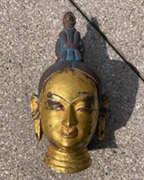 A head of the goddess Tara 