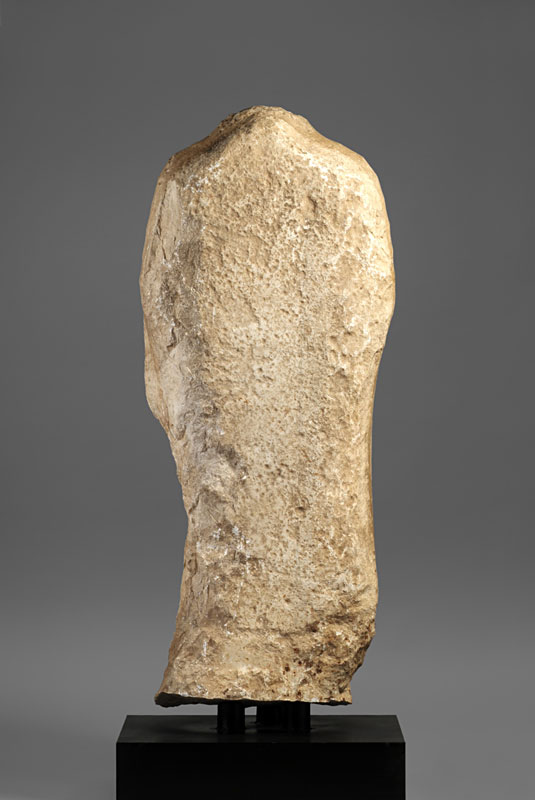 Marble Torso of a Standing Buddha