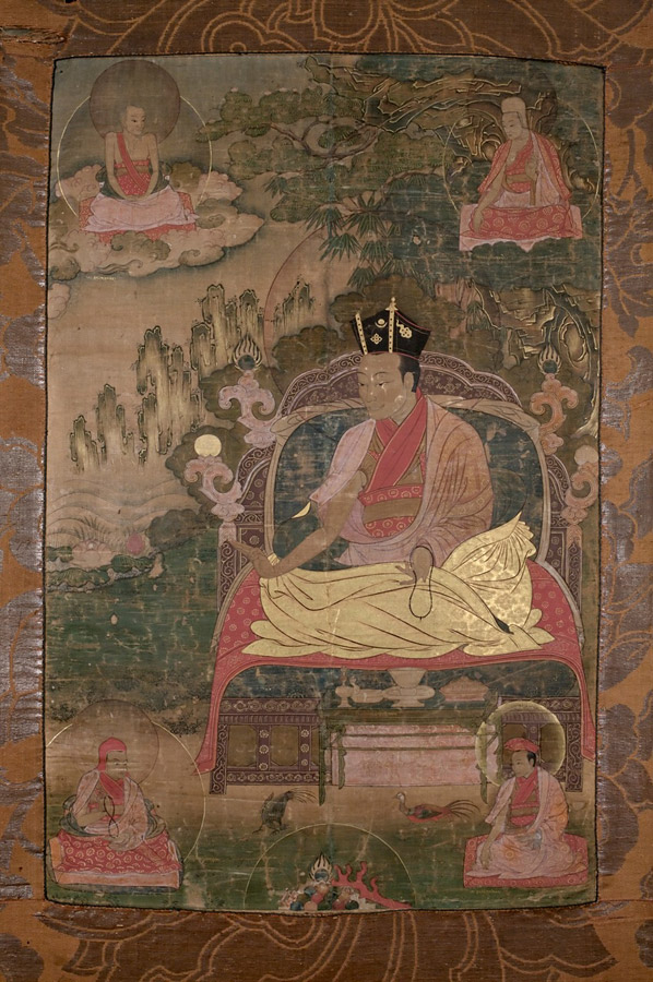 Thangka of Mikyo Dorje, the 8th Karmapa (1507 -1554)