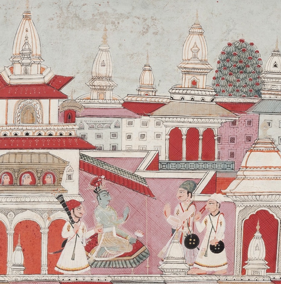 folio no. 45 from a Bhagavata Purana album