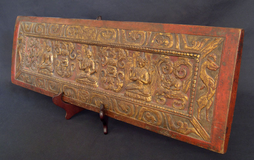 Carved Manuscript cover