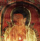 Murals; Milarepa on right