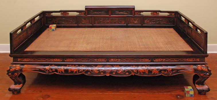Carved �Opium� Lohan or Daybed