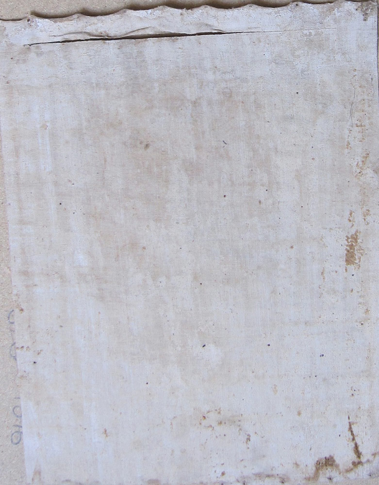 A  small thangka painting depicting Simhavaktra dakini