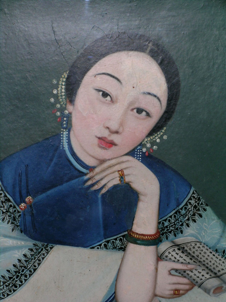 A fine China Trade Painting