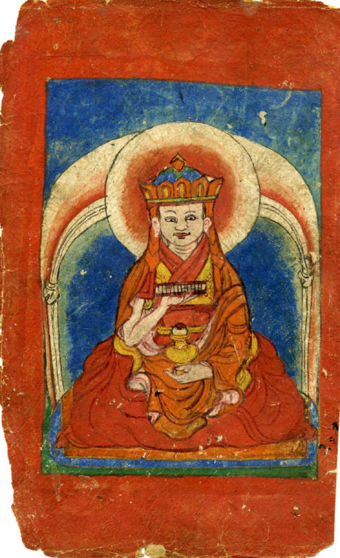 A Bon Tsakli painting
