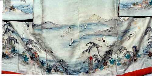 Rare, Handwoven Silk Formal Over Kimono