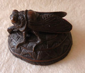 Netsuke of a fly